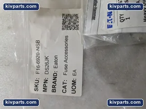 Eaton DS26JK CLASS FUSE – actual item, photo 2 of 7