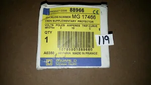 Square D MG17466 Supplementary Protector Breaker