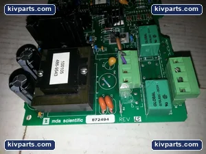 MDA Scientific 872494 Gas Monitor Power Relay PCB – actual item, photo 2 of 4
