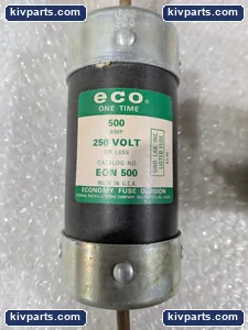 Economy EON-500 One Time Cartridge Fuse – actual item, photo 3 of 6