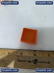 Cutler-Hammer E30KA800 Orange Blank Operator Control – actual item, photo 4 of 5