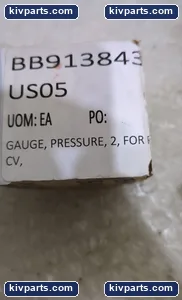 Wed Area BOP-MAIN-1B030C14 Fisher Pressure Gauge – actual item, photo 3 of 8