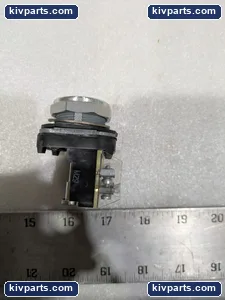 Allen-Bradley AB Type 4 13 White Push Button – actual item, photo 2 of 5
