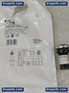 Eaton C22-DRL-R-K01-120 Illuminated Pushbutton Actuator – actual item, photo 4 of 5