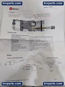 Syron SGS40021 Side Stop Grip Sensor – actual item, photo 2 of 6