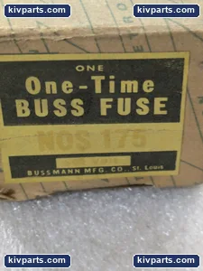 Bussmann N0S 175 ONE TIME FUSE – actual item, photo 3 of 7