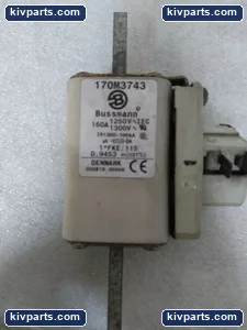 Bussmann 170M3743 Semiconductor Fuse – actual item, photo 2 of 6