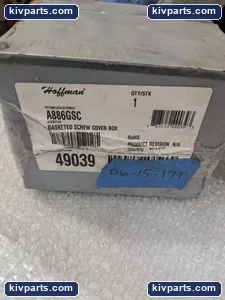 Hoffman A886GSC Gasketed Screw Cover – actual item, photo 3 of 6