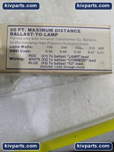 Advance LI501 Transformer Lamp – actual item, photo 3 of 8