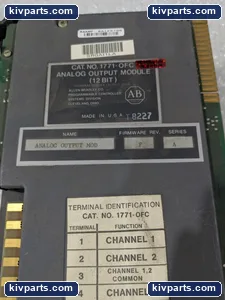 Allen-Bradley 1771-OFC Analog Output Module – actual item, photo 3 of 6