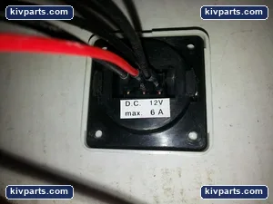 Rotary Dimmer Switch with Ceramic Wirewound Resistor 20W 20 Ohm 12V 6A Control – actual item, photo 3 of 3