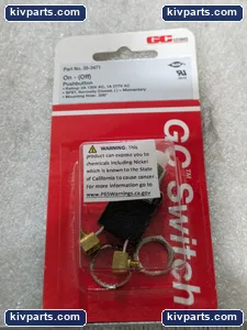 GC Electronics 35-3471 Pushbutton Switch – actual item, photo 5 of 7