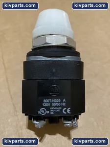 Allen-Bradley 800T-PH16W White Illuminated Pilot Light – actual item, photo 3 of 5