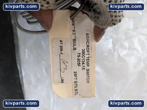 Ashcroft 390C134-15 Temp Switch – actual item, photo 3 of 5