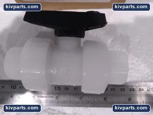 Nibco S66TB Kynar Chemtrol Ball Valve – actual item, photo 2 of 5