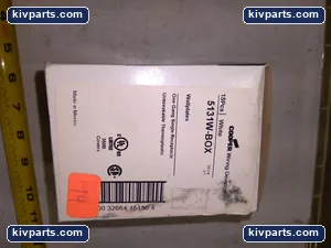 Cooper 5131W-BOX Receptacle – actual item, photo 4 of 5