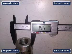 Geo. B. Allan Stainless Steel Block Valve 600 PSI 41 Bar 500F Threaded Lever – actual item, photo 6 of 8