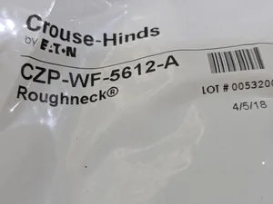 Eaton CZP-WF-5612-A Roughneck Weatherproof Cap Cover