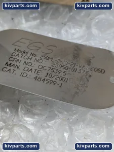 EGS 250PL-2-10-21-VAI/EQSD Control Valve – actual item, photo 2 of 7