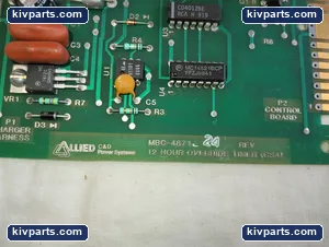 Allied MBC-4871 C&d P2 Control Board – actual item, photo 2 of 6