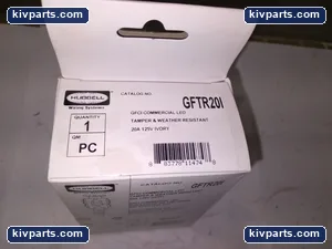 Hubbell GFTR20I Receptacle – actual item, photo 4 of 5