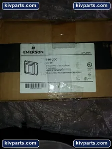Emerson CON-846-200 Square Tile Cover – actual item, photo 3 of 4