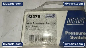Mars 43375 Low Pressure Switch – actual item, photo 2 of 2