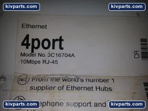 3C16704A RJ-45 Network Switch – actual item, photo 3 of 4