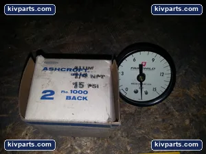 Ashcroft 1000 Pressure Gauge – actual item, photo 2 of 2