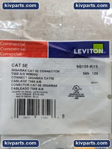 Leviton 5G108-RY5 Connector – actual item, photo 4 of 8