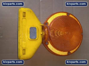 Jackson Safety Sundowner Amber Barricade Warning Light Traffic Construction Road – actual item, photo 2 of 3