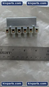 TERMINAL BLOCK STRIP WITH MOUNTING BRACKET 6 POSITION DUAL ROW ( 12 WIRE CONNECT – actual item, photo 3 of 4