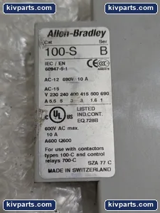 Allen-Bradley 100-S Auxiliary Contact Block – actual item, photo 2 of 4