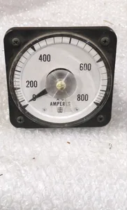 Canadian General Electric 308017 AB-40 AC Ammeter Panel Meter – actual item, photo 1 of 4