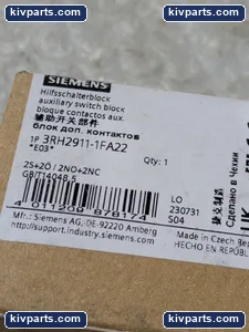Siemens 3RH2911-1FA22 Auxiliary Switch Block – actual item, photo 2 of 5