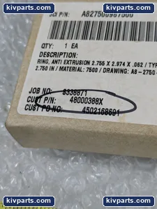 John Crane A827500987500 2.974 x.062 Type 7500 Seal – actual item, photo 2 of 4