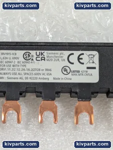 Siemens 3RV1915-1CB Terminal Block – actual item, photo 3 of 5