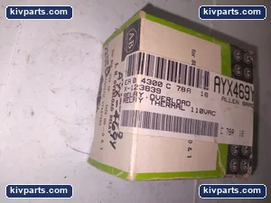 Allen-Bradley X-123839 Overload Relay – actual item, photo 4 of 5