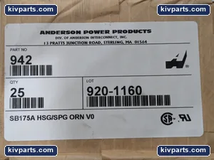 Anderson Power SB175 Products 942 Battery Connector – actual item, photo 2 of 4