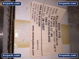 EDV-115 Solenoid Drain Valve – actual item, photo 5 of 6