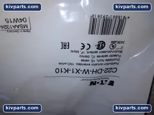 Eaton C22-DH-W-X1-K10 RMQ Compact Pushbutton – actual item, photo 4 of 5