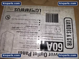 Landis GYR 60A LGP5F8F8FUS 3R Power Outlet Panel – actual item, photo 3 of 5