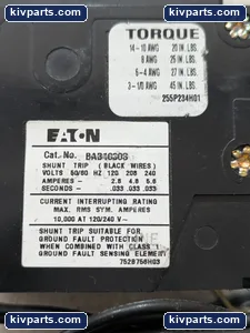 Eaton BAB1030S Circuit Breaker – actual item, photo 7 of 14
