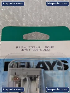 NTE R12-17D3-6 Electronics Plug-In Relay – actual item, photo 4 of 6