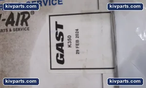 Gast K350 Rotary Vane Vacuum Pump – actual item, photo 4 of 4