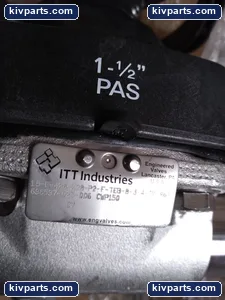 ITT CWP150 Pure-Flo Diaphragm Valve – actual item, photo 2 of 3