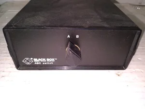 Black Box SW040L-MMM Manual Selector Male Connectors