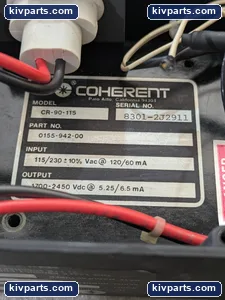 Coherent CR-90-115 HeNe Laser Power Supply – actual item, photo 4 of 8