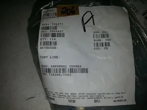 Amphenol 122373 Straight RF Coaxial Connector