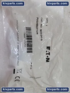 Eaton M22-DG-B Flush Pushbutton – actual item, photo 2 of 4